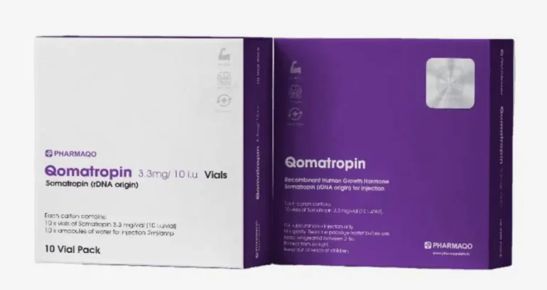 Qomatropin HGH 10IU X 10 vials kit